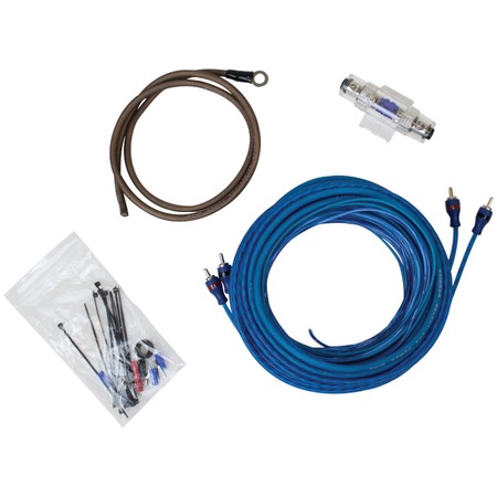 STINGER Select 4-Gauge Wiring Kit w/Ultra-Flexible Copper-Clad Aluminum Cables SSK4ANL